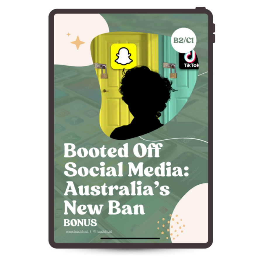 Bonus: Booted Off Social Media: Australia’s New Ban