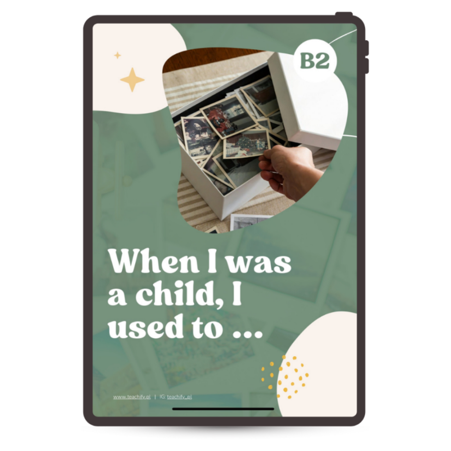 When I was a child, I used to…