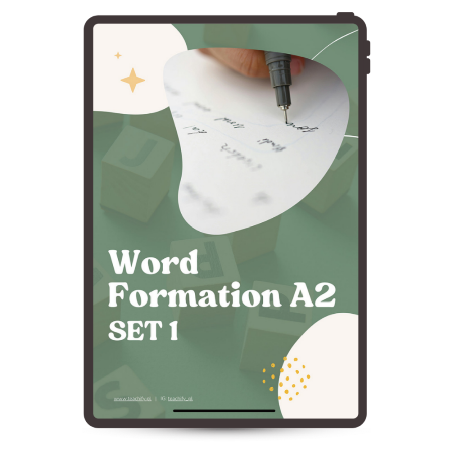 Word Formation – Set 1