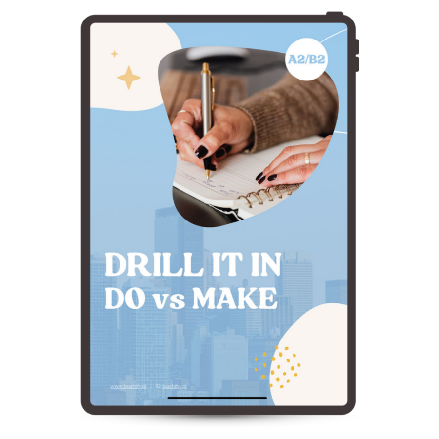 Drill it in do vs Make