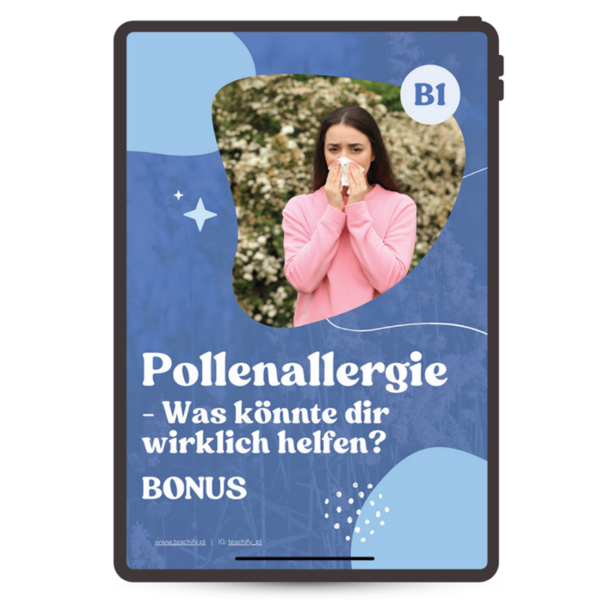 Bonus – Pollenallergie – Was könnte dir wirklich helfen?