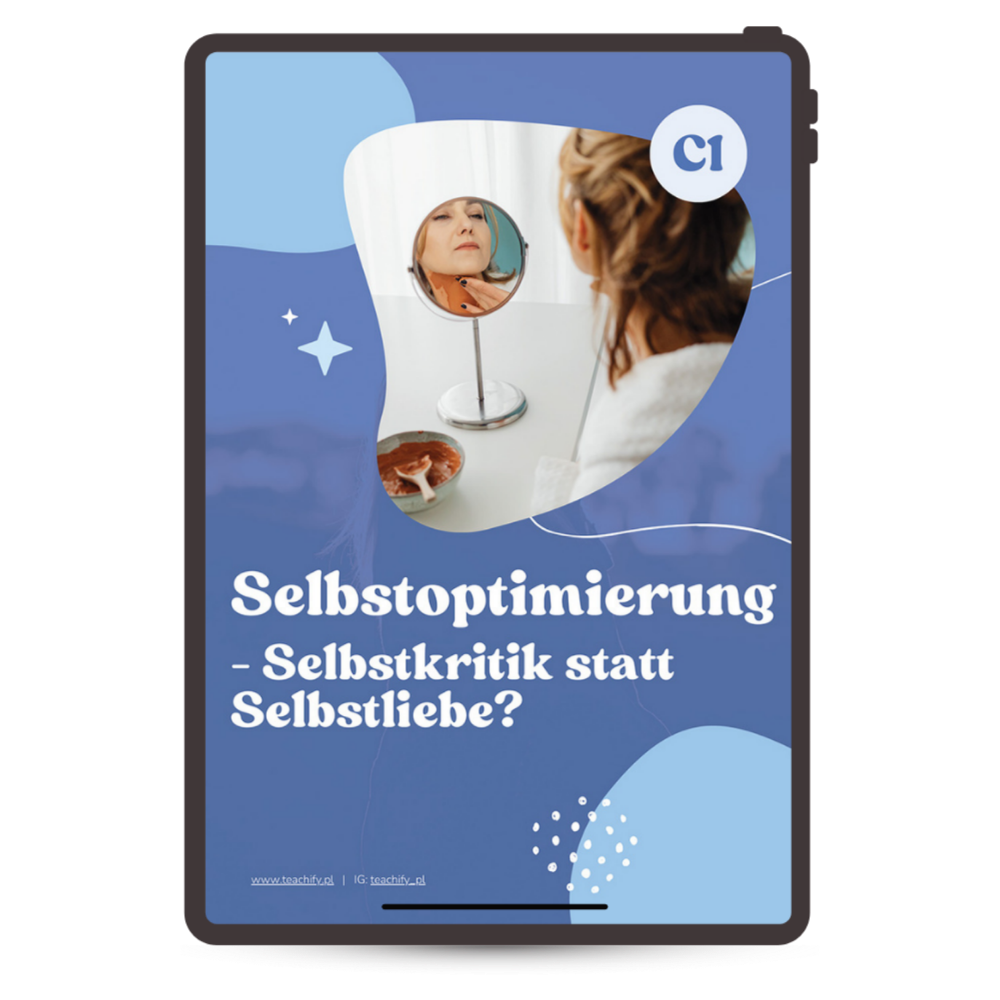 Selbstoptimierung – Selbstkritik statt Selbstliebe?