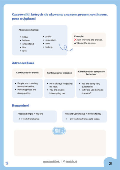 LEKCJA_A2B2_DRILL IT IN! Present Simple vs Present Continuous-3 LEKCJA_A2B2_DRILL IT IN! Present Simple vs Present Continuous-3