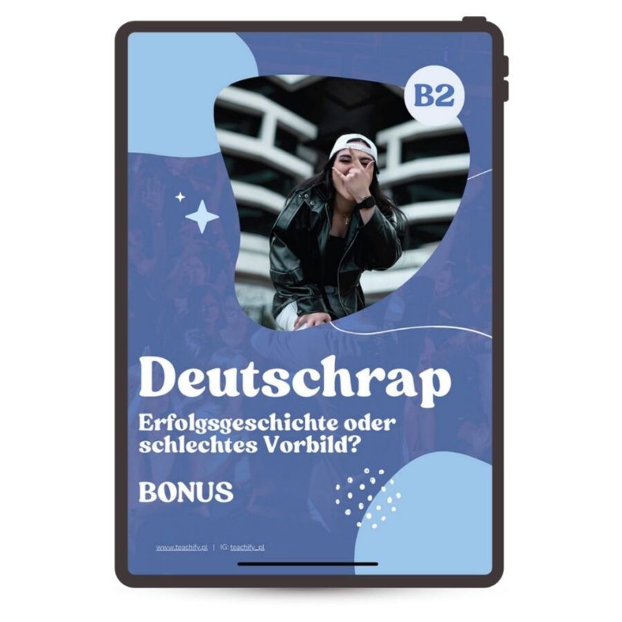 Bonus – Deutschrap – Erfolgsgeschichte oder schlechtes Vorbild?