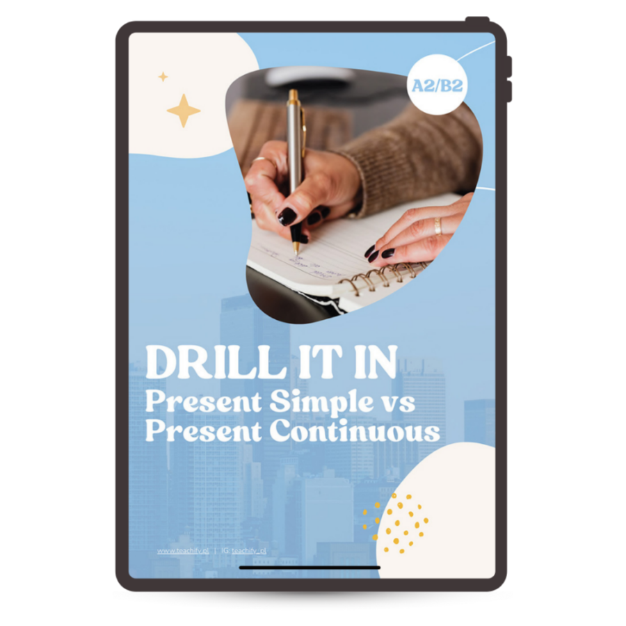 DRILL IT IN Present simple vs continuous