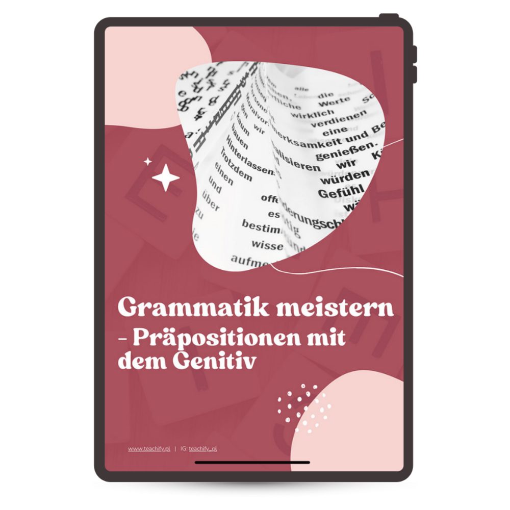Präpositionen mit dem Genitiv