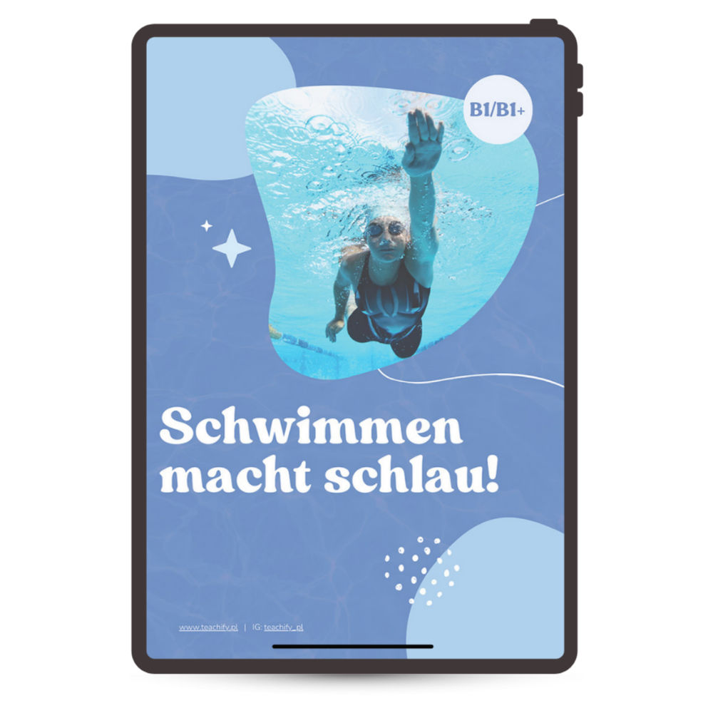 Schwimmen macht schlau!