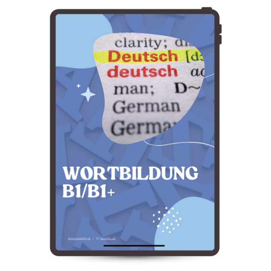 WORTBILDUNG – set 1 B1/B1+