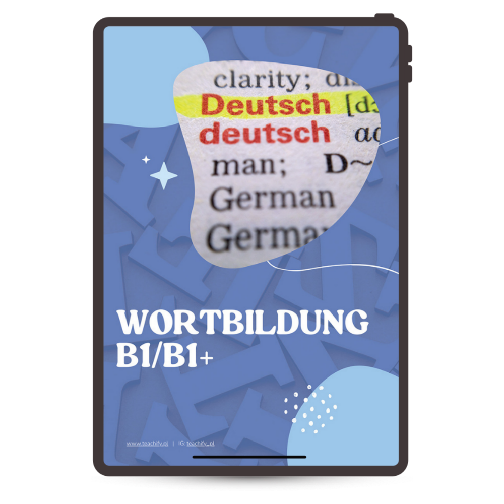 WORTBILDUNG – set 1 B1/B1+