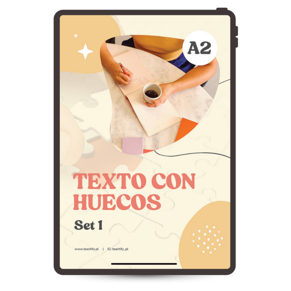 Texto con huecos set 1