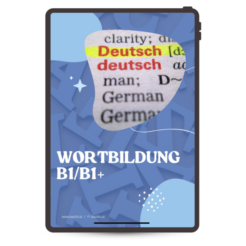 Wortbildung – set 2 – B1/B1+