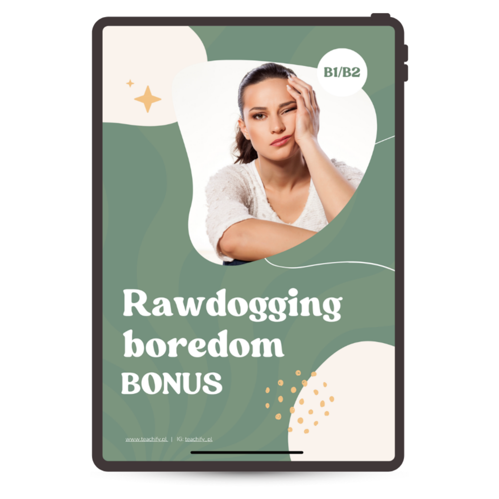 Bonus: Rawdogging boredom