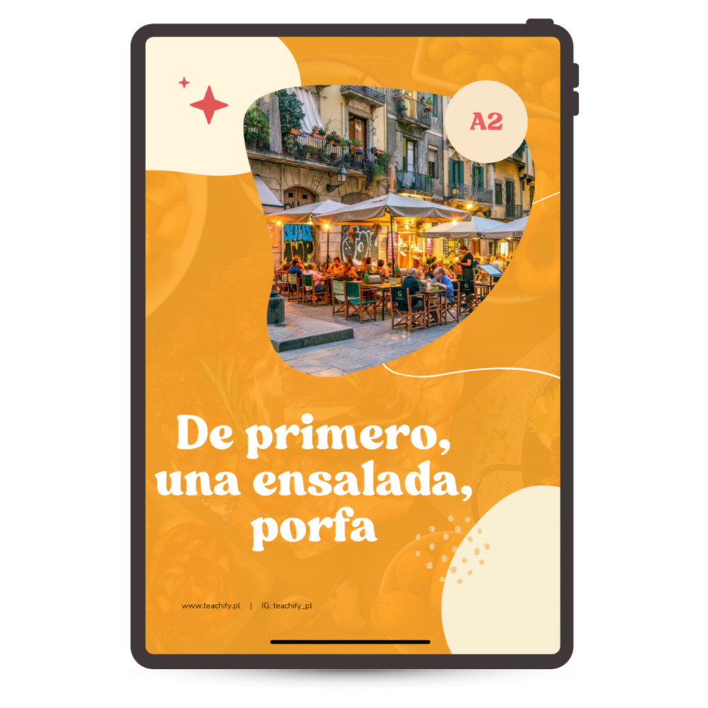 De primero, una ensalada, porfa