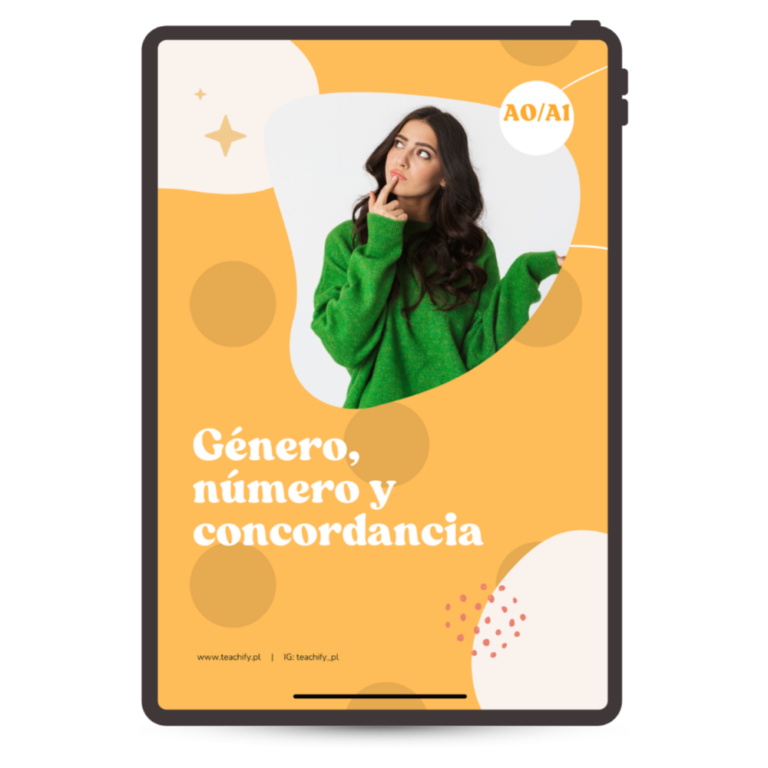 Género, número y concordancia