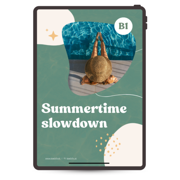 Summertime slowdown