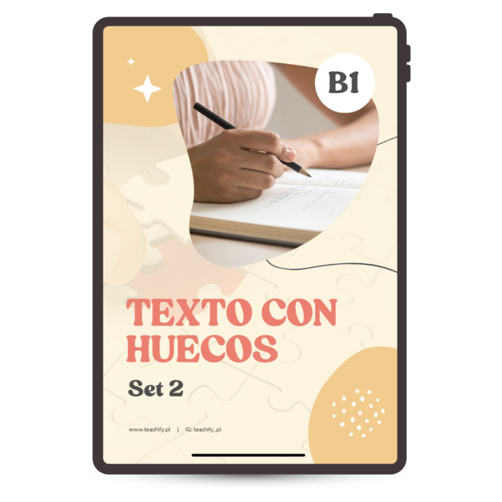 Texto con huecos set 2