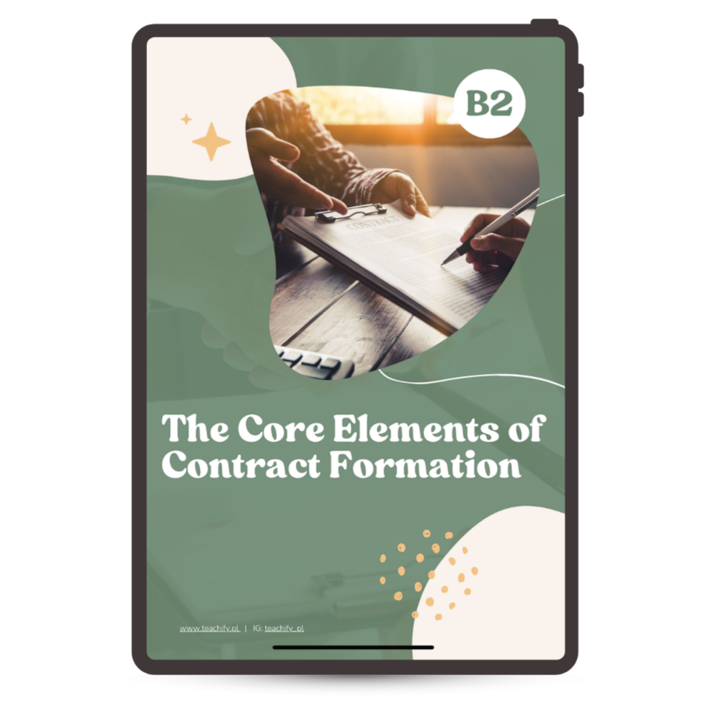The Core Elements of Contract Formation