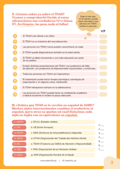 Desmontemos mitos sobre el tdah - P2 Desmontemos mitos sobre el tdah - P2