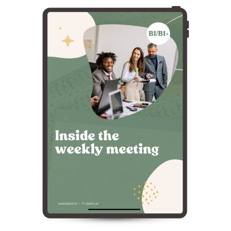 Inside the weekly meeting
