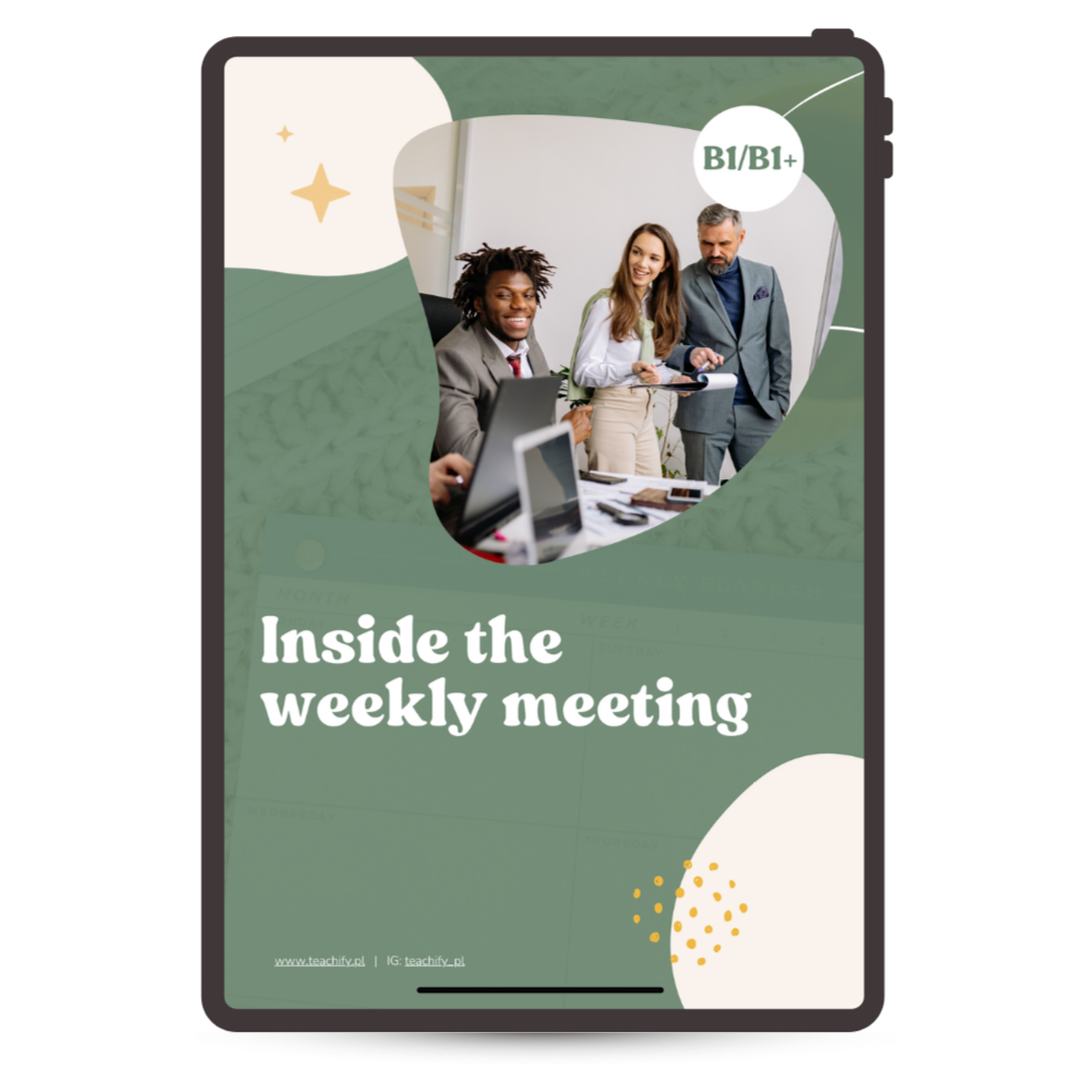 Inside the weekly meeting